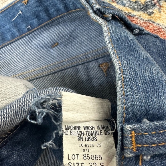 Vintage 1970s Blue Jeans Size 31 - Picture 4 of 7